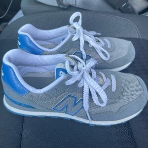 New Balance Kids' Sneakers in Gray and Blue
